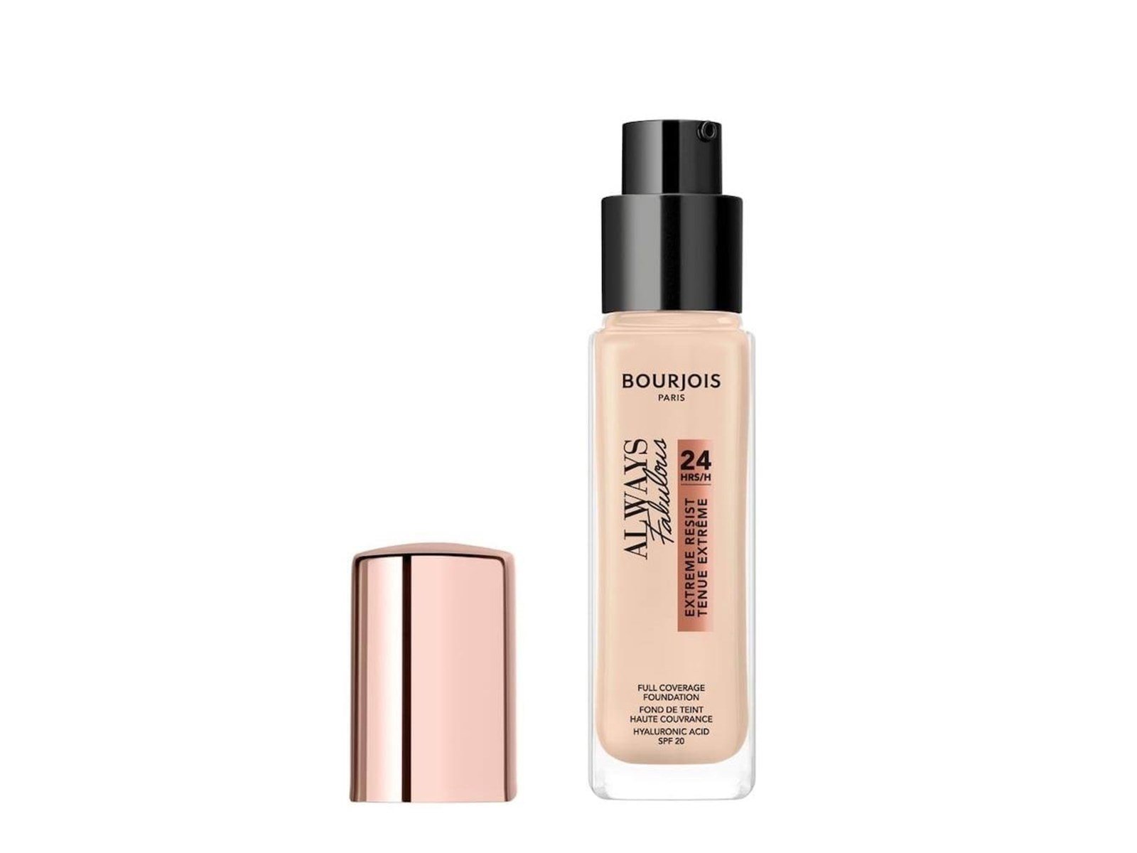Bourjois Always fabulous 24hrs foundation SPF20  - No. 105 Natural Ivory Bourjois Always fabulous 24hrs foundation SPF20  - No. 105 Natural Ivory